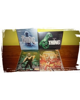 Forbidden Planet & The Thing & Barbarella [culto sci-fi steelbook]