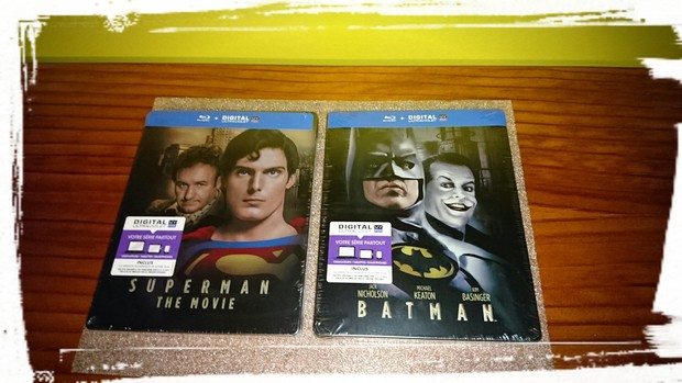 Batman & Superman Steelbook clasicos con castellano!!
