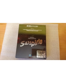 Mi edición de Suspiria 4K UHD ¡¡recien llegada de italia!!