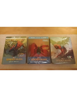 Mis ediciones de Spiderman Homecoming