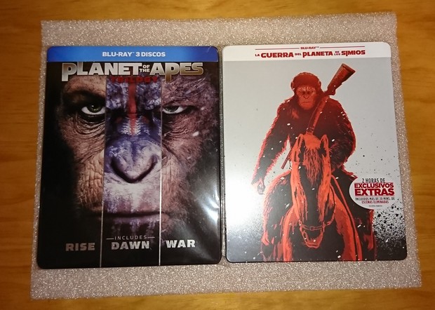 El planeta de los simios Steelbooks