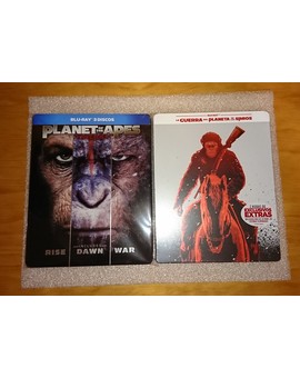 El planeta de los simios Steelbooks