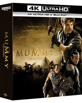 Trilogía The Mummy UHD para mayo en Amazon.com