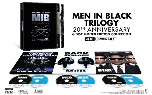 Men in Black Trilogy 20th Anniversary 4K Blu-ray Collection
