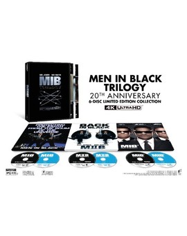 Men in Black Trilogy 20th Anniversary 4K Blu-ray Collection