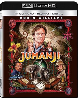 Jumanji 4K UHD en Pre-order Amazon.com