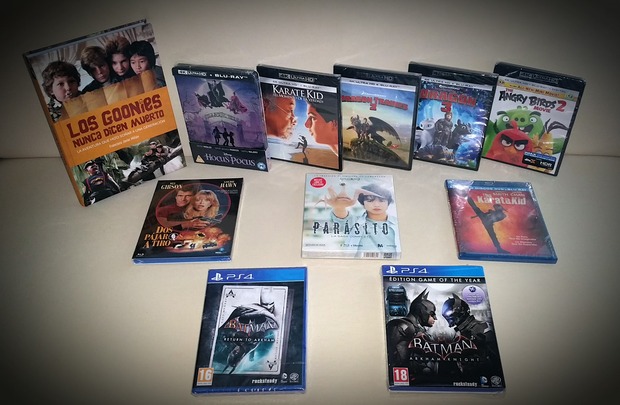 Últimas compras Amazon.es,Zavvi y Fnac.
