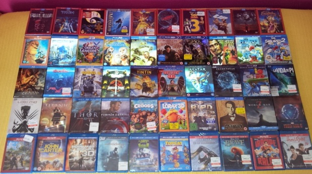 Mi colección 3D actualizada 100 ediciones.