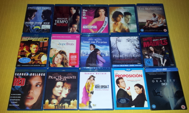 Mi coleccion de Sandra Bullock