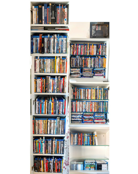 Mi colección a día de hoy. 528 películas.