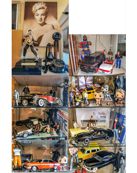 No todo son pelis. Os muestro una de mis vitrinas cinefilas