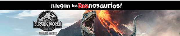 Regalos de -Jurassic World: El reino caido- en DIA