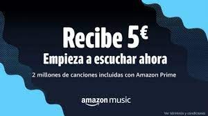 descuento de 5€ con Amazon Prime