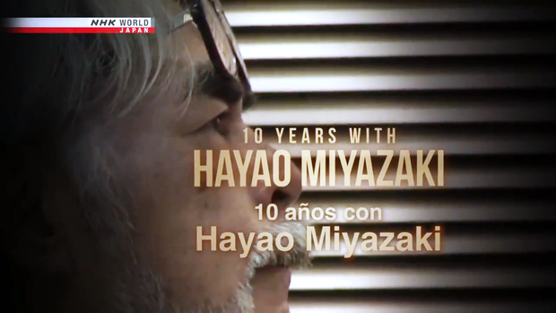 Documental exclusivo en cuatro partes sobre Hayao Miyazaki