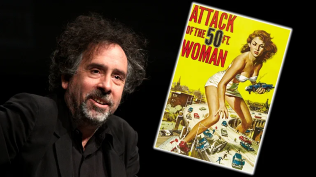 Tim Burton dirigirá el remake de "El ataque de la mujer de 50 pies"