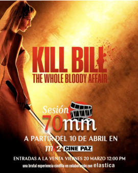 mk2 Cine Paz Madrid empieza con Kill Bill a proyectar en 70mm