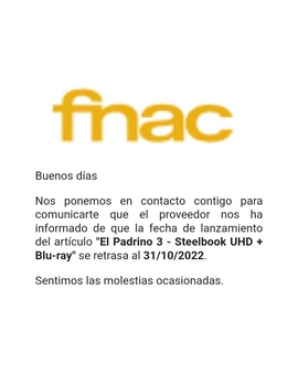 Retrasos Fnac