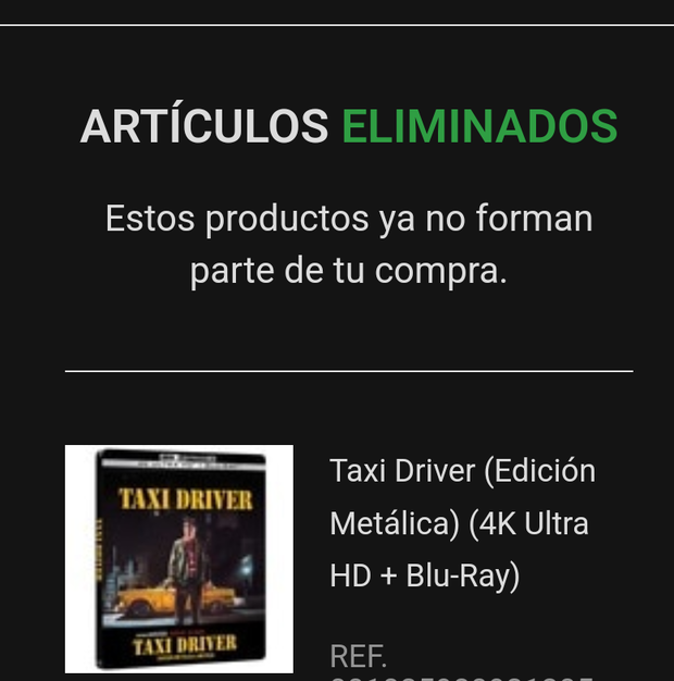 Cancelaciones ECI