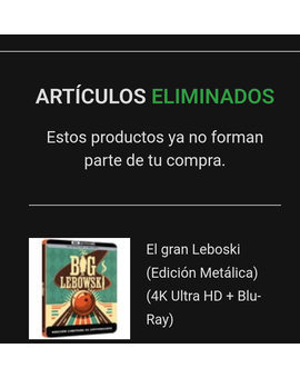 Otra cancelación !!