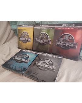Jurassic park & jurassic World steelbook 4k
