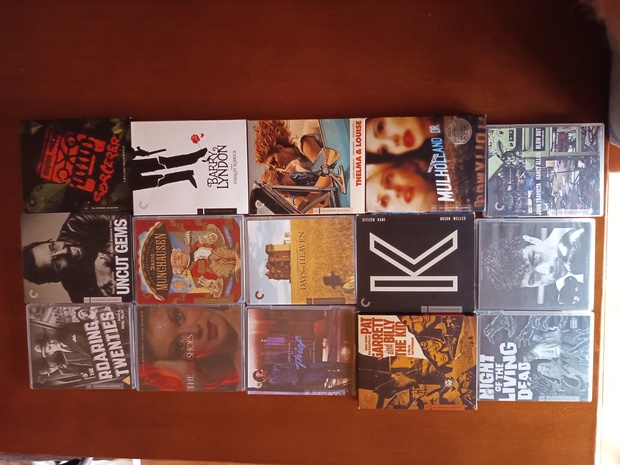 Mi colección de Criterion en 4k