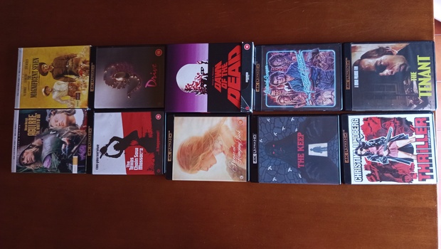 Mi colección Shout, Second sight y Vinegar Syndrome en 4k 