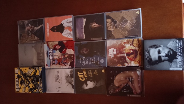 Mi colección de blurays de Criterion 