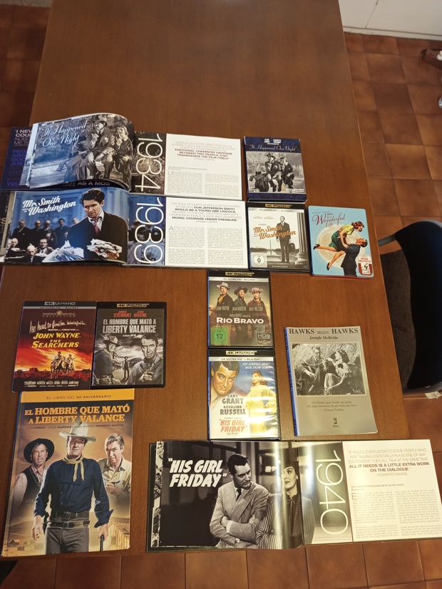 Ford, Hawks y Capra, en 4k