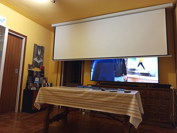 Mi pantalla de proyección 