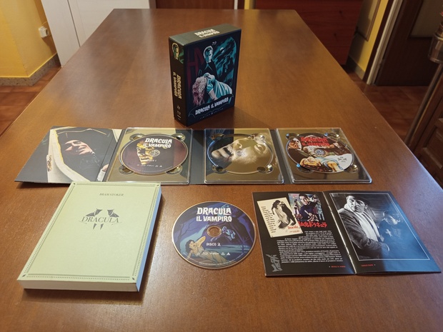 Drácula del 58 edición italiana en Blu-ray 