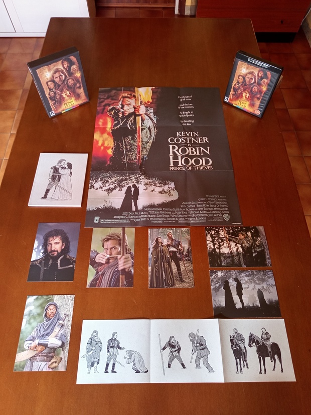 Robin Hood, príncipe de los ladrones, en 4k, edición Arrow