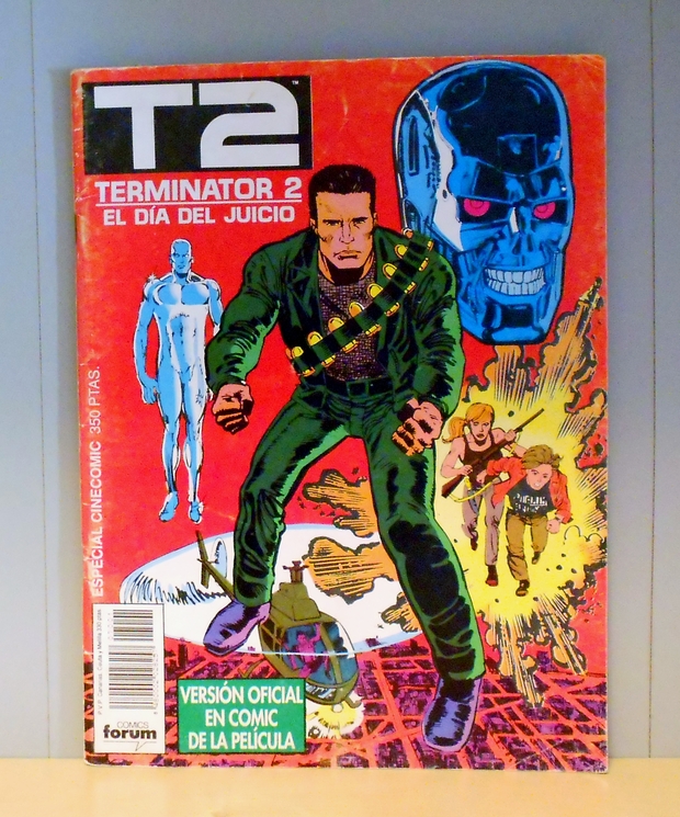 Comic oficial Terminator 2