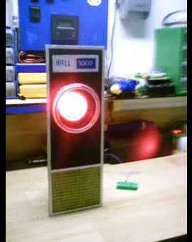 Ordeador Hall 9000 de 2001: Una Odisea en el Espacio - Elaborado por mi: