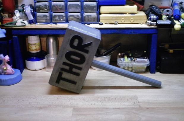 Martillo Thor - Elaborado por mi: 