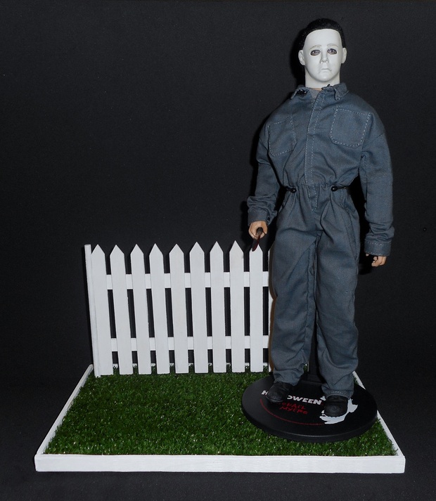 Stand para figura Michael Myers: Halloween - Elaborado por mi: 
