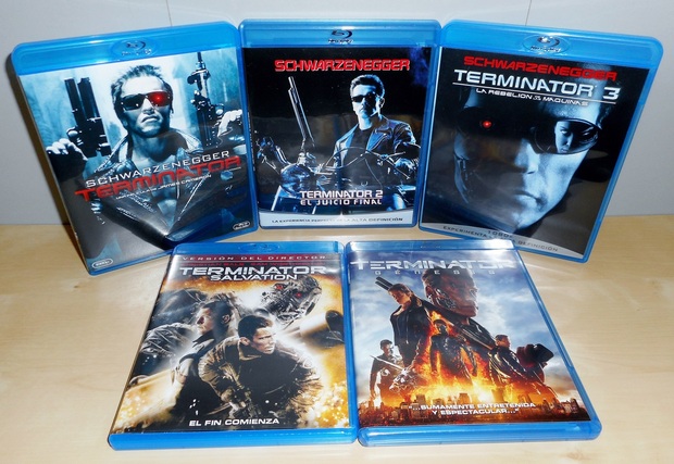 Colección Terminator en ediciones sencillas: