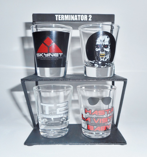 Expositor de vasos Terminator 2 - Hecho por mi: