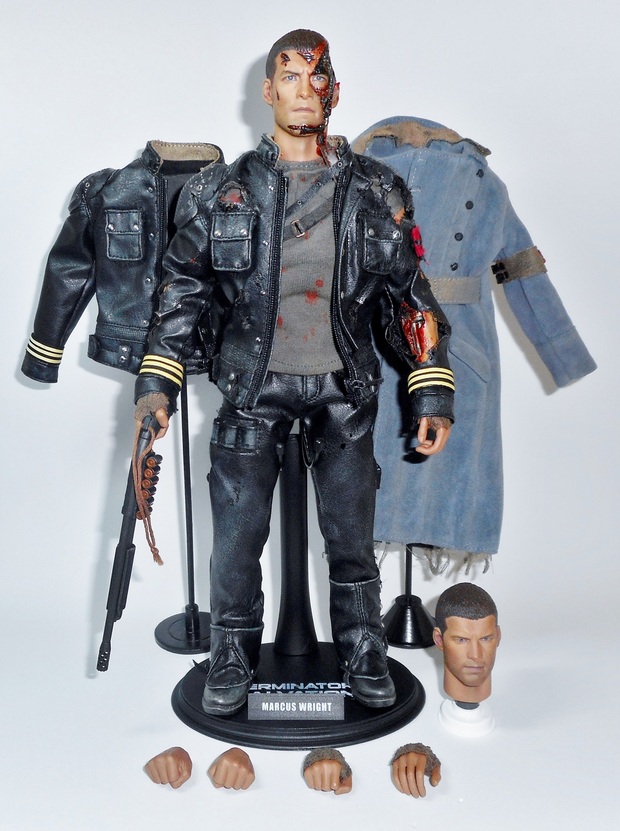 Figura Marcus Wright - Terminator Salvation (Hot Toys)