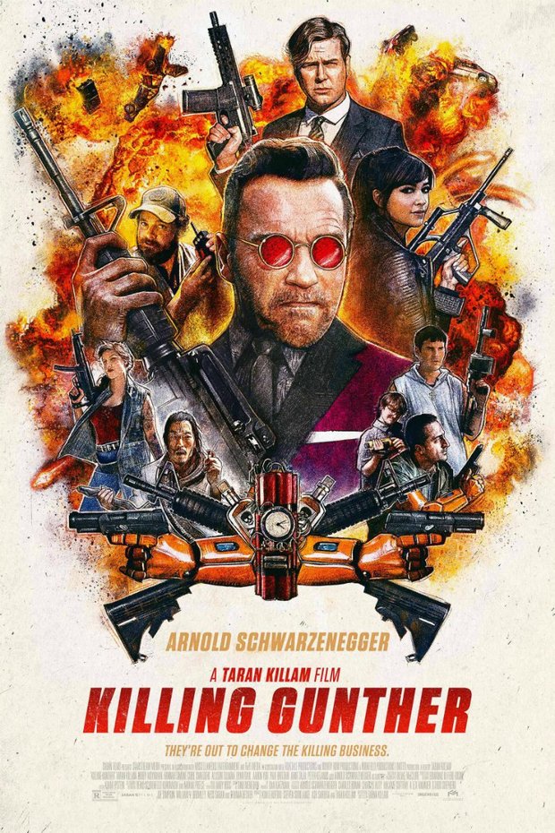 Póster y trailer de Killing Gunther la nueva de Arnold Schwarzenegger: 