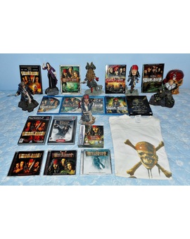 Toda mi coleccion de Piratas del Caribe: