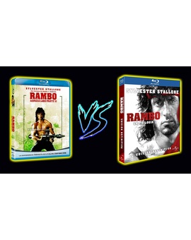Comparativa Rambo: Acorralado Parte II - Blu-Ray 2008 vs Blu-Ray Remasterizada