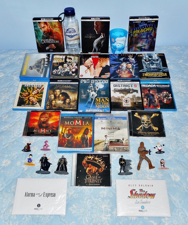 Últimas adquisiciones: Amazon + Fnac + Reel One + Cex + MGI + C4 + Wallapop + Regalos (27-01-2023)