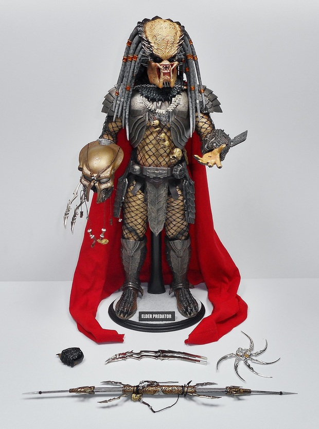 Figura Elder Predator - Aliens Vs Predator (Hot Toys)