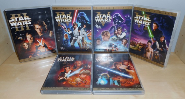 STAR WARS: saga completa DVD