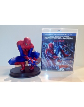 The Amazing Spider-Man Edicion Coleccionista Blu-Ray 3D + Figura