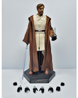 Figura Obi-Wan Kenobi - The Clone Wars (Sideshow Collectibles)