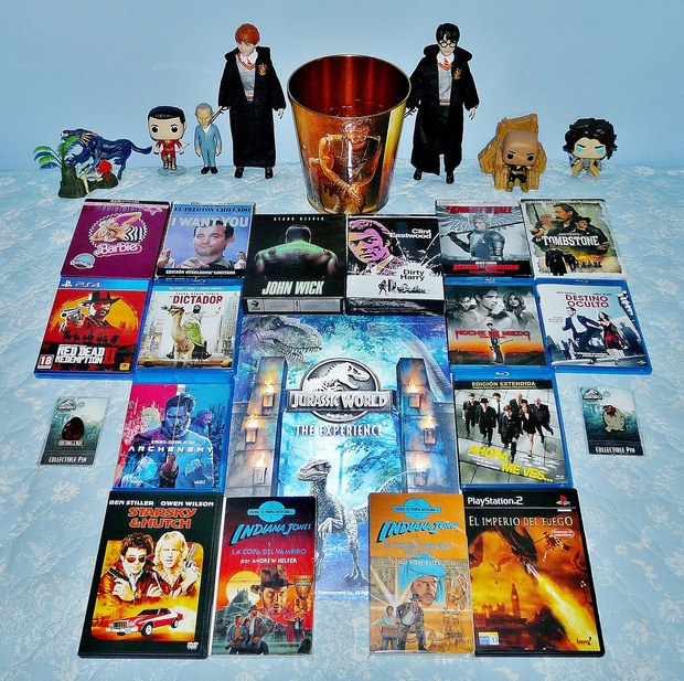 Últimas adquisiciones: Fnac + Amazon + Carrefour + Cex + Game + Exposición JW + Regalos (30-05-2025)