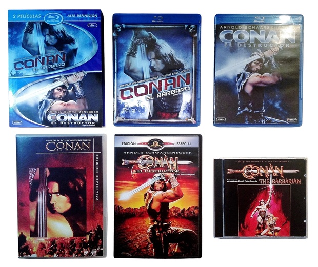 Colección Conan (Arnold Schwarzenegger)