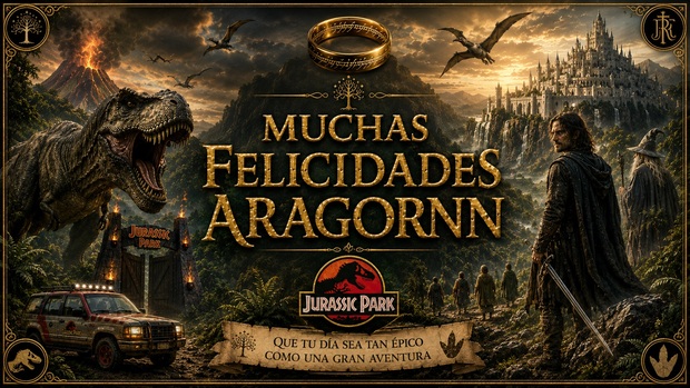 Hoy cumple años nuestro querido compañero aragornn
