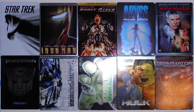 Mi TOP 10 Steelbook DVD: